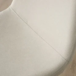 Allende Chaise rembourrée blanche