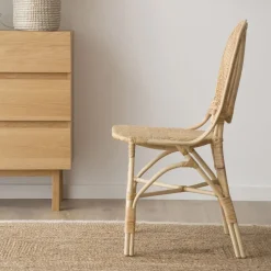 Azur Chaise en rotin naturel