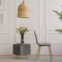 Basilea Chaise rembourrée gris