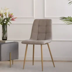 Basilea Chaise rembourrée beige