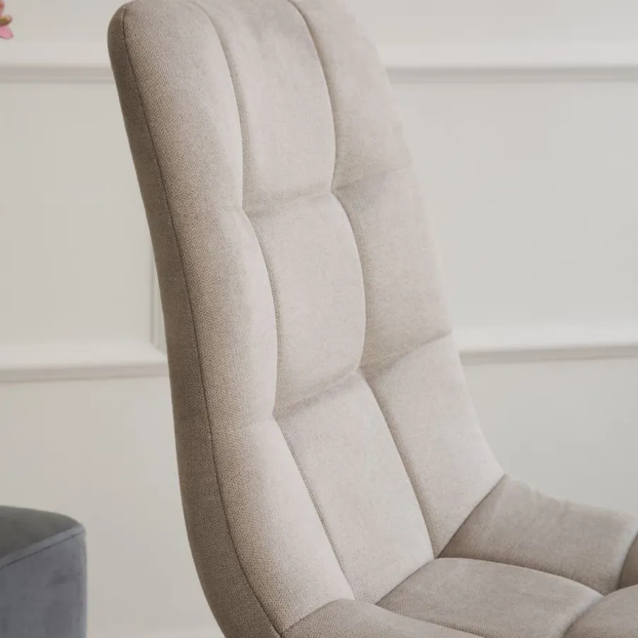 Basilea Chaise rembourrée beige