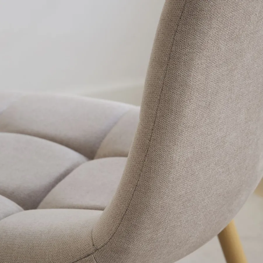 Basilea Chaise rembourrée beige