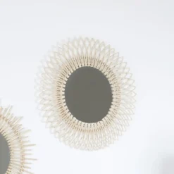Beira Miroir rotin naturel