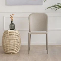 Beirut Chaise rembourrée beige