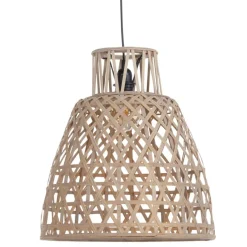 Boly Lampe de plafond en rotin naturel