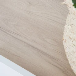 Canes Meuble tv petit blanc mat et naturel duna
