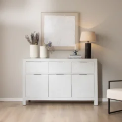 Cuzco Buffet en bois massif blanc wild