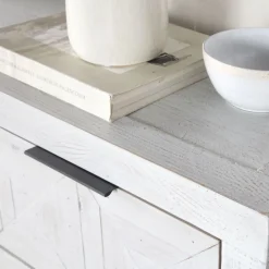 Cuzco Commode en bois massif blanc wild