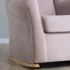 Danat Fauteuil à bascule rose