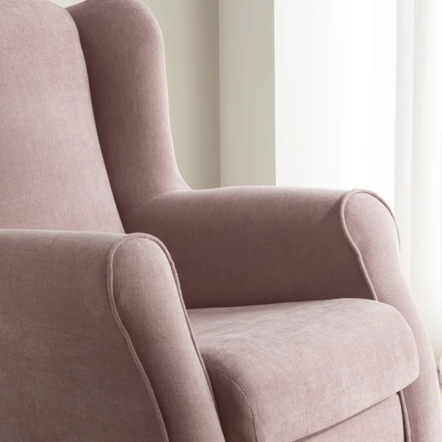 Danat Fauteuil à bascule rose