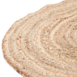 Data Tapis naturel en jute décoration