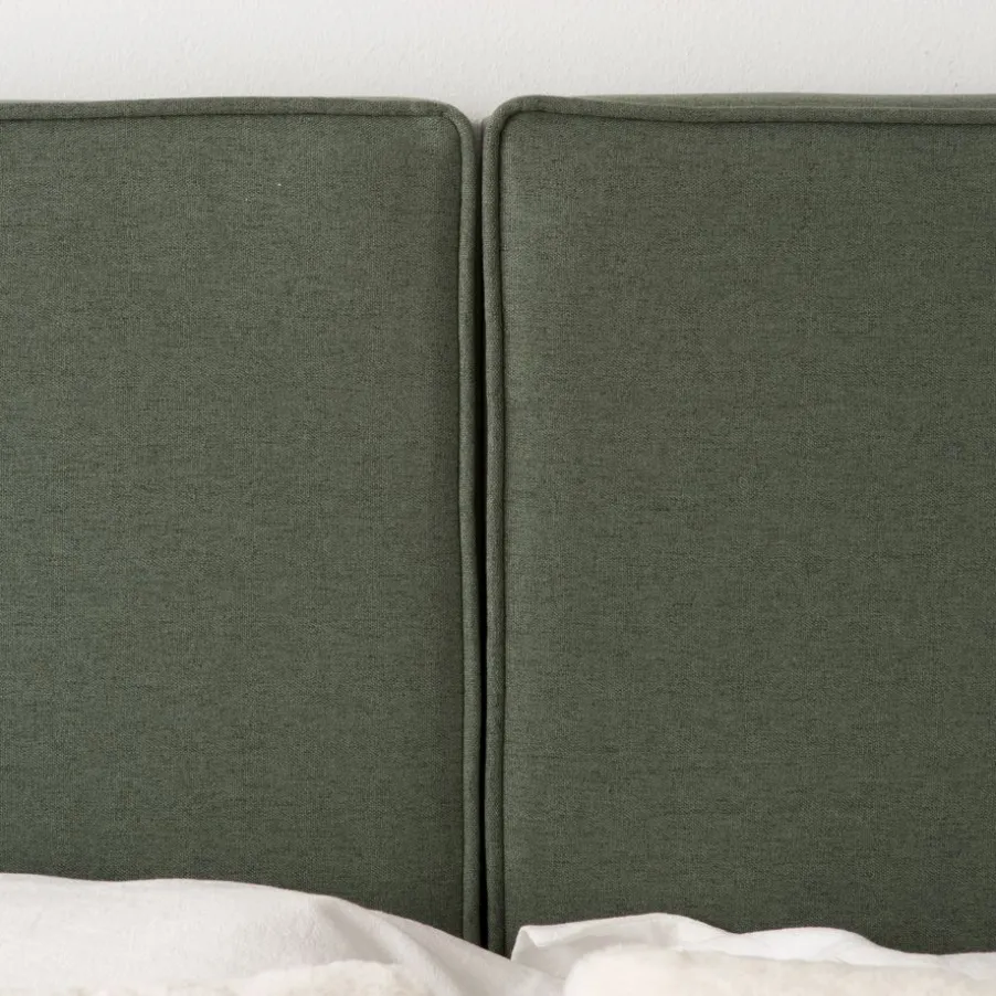 Drava Tête de lit tapissée pour lit de 150