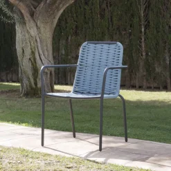 Ensemble Table kunes et 4 chaises mink tourmaline/grafito