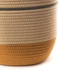 Ertam Ensemble de 2 paniers en coton