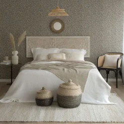 Fiore Tête de lit en bois sculpté pour lit de 150 et 160