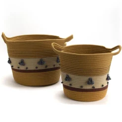 Halo Paniers 2 ensemble coton