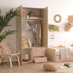 Hansel Armoire avec tiroirs