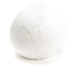 Kela Lampe monde porcelaine