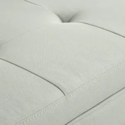 Lean Banc rembourré gris