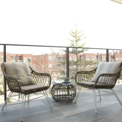 Mattia Chaise de jardin en rotin synthétique