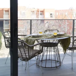 Mattia Chaise de jardin en rotin synthétique