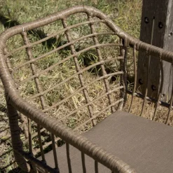 Mattia Chaise de jardin en rotin synthétique