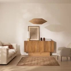 Nolan Aparador de madera maciza de mango