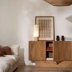 Nolan Aparador de madera maciza de mango