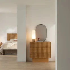 Nolan Cómoda de madera maciza de mango