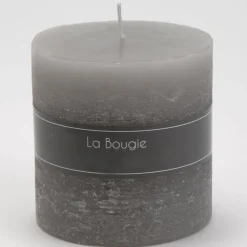 Noly Bougie cylindrique gris