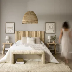 Nusa Tête de lit en bois pour lit de 150 et 160