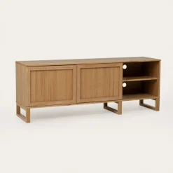 Olivia Meuble tv en bois massif naturel