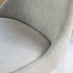 Pack 4 chaises devon rembourrée beige