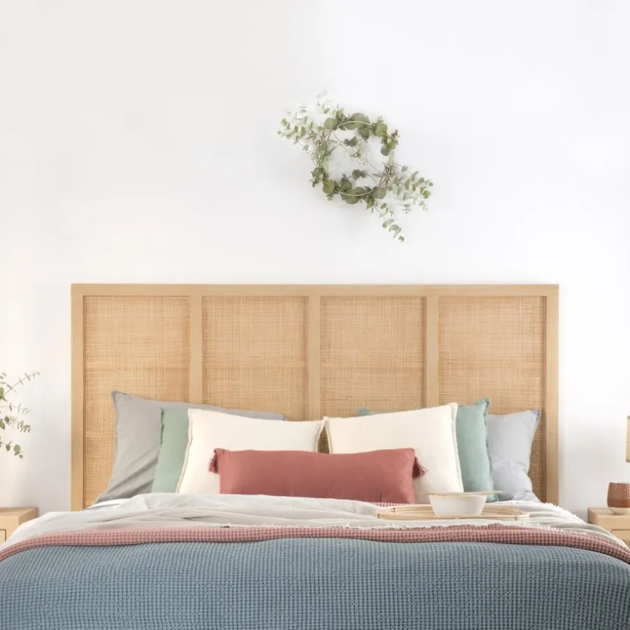 Pandora Tête de lit en bois et rotin pour lit de 150 et 160
