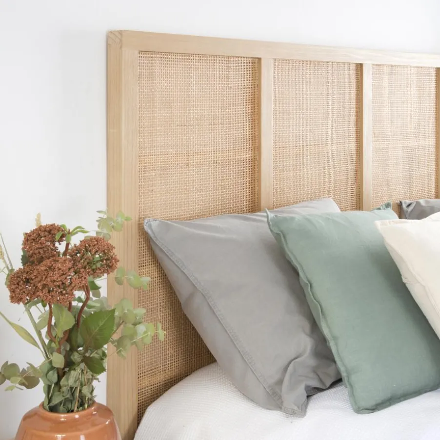 Pandora Tête de lit en bois et rotin pour lit de 150 et 160