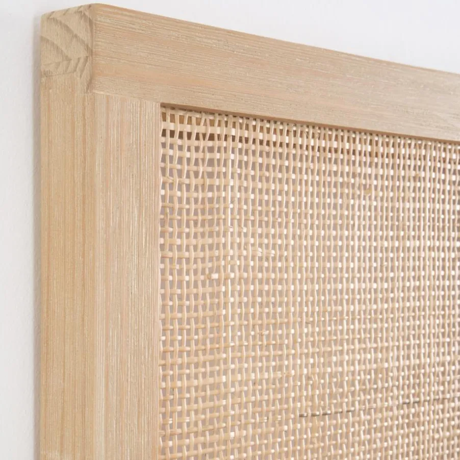 Pandora Tête de lit en bois et rotin pour lit de 150 et 160