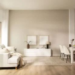 Sisal Meuble tv en bois laqué blanc 200 cm
