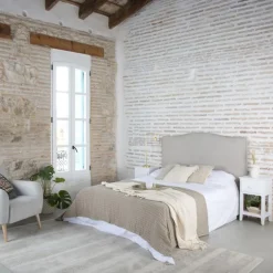 T&ecirc;te De lit tapissée pour lit de 150